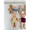 Image 2 : Collection of Vintage Cameo Rubber Kewpie Dolls