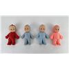 Image 1 : Collection of Vintage Cameo Rubber Kewpie Dolls