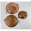 Image 5 : Hand Hammered Copper Cooking Pots Pans