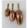Image 4 : French Copper Graduated Scoop Set