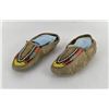 Image 2 : Antique Canadian Cree Indian Beaded Moccasins
