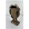Image 2 : Native American Indian Skunk Tail Hair Ornament