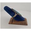 Image 2 : Zuni Inlaid Turquoise Sterling Silver Ring