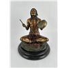 Image 1 : Carl Kauba Indian Man with Drum Bronze