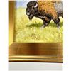 Image 2 : John Jones Oil on Board Buffalo Painting