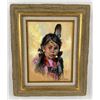 Image 1 : Peter Van Dusen Indian Child Painting