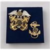 Image 2 : US Navy Hat Device Eagle Badge