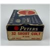 Image 2 : Peters .32 Short Colt Pistol Ammo