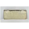 Image 2 : 1933 Worlds Fair Chicago License Plate Topper