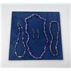 Image 1 : Amethyst Necklaces and Earrings