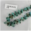 Image 3 : Kingman Turquoise Silver Bench Bead Necklace