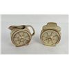 Image 2 : Frankoma Pottery Wagon Wheel Creamer and Sugar