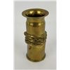 Image 2 : 1892 Trench Art Brass Artillery Shell Vase
