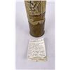 Image 8 : WWI WW1 French 75mm Trench Art Shell