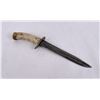 Image 2 : WWI Theater Modified Elk Horn Handle Knife