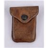 Image 1 : M1912 Rimmed Eagle Snap Leather Cartridge Pouch
