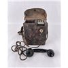 Image 1 : WW2 US Army Field Telephone EE-8