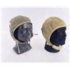Image 5 : WW2 Army Air Corps Flight Caps Helmets