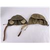 Image 6 : WW2 Army Air Corps Flight Caps Helmets