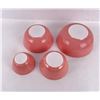 Image 2 : Pyrex Pink Nesting Mixing Bowl Set
