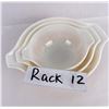 Image 7 : Pyrex Pumpkin Amish Butterprint Mixing Bowls