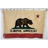 Image 7 : Antique California Republic State Flag