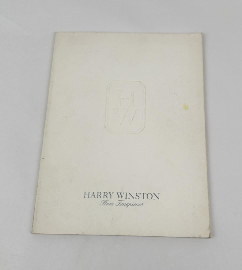 Harry Winston Rare Timepieces Catalog