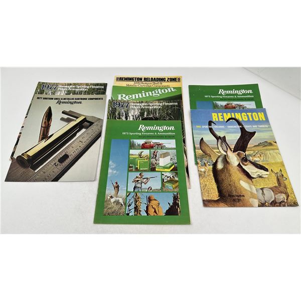 Lot of Remington Sporting Firearm Rifle Catalogs