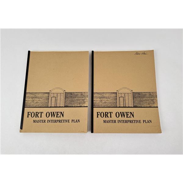 Fort Owen Master Interpretive Plan Montana