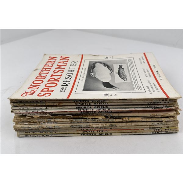 Collection of Outdoor Life Sportsman Magazine