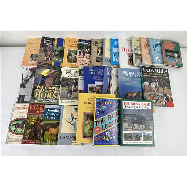 Collection of Equestrian Books