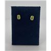 Image 1 : 14k Gold Peridot Earrings