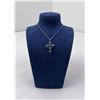 Image 1 : Zuni Sterling Petit Point Turquoise Necklace