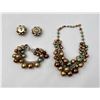 Image 2 : Mid Century Costume Jewelry Suite