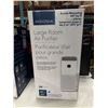 Image 2 : NEW Insignia - Large Room Air Purifier with HEPA Filter - White (Model Number: NS-APLWH2-C) - retail