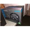 Image 2 : Logitech G920 Driving Force Racing Wheel and Floor Pedals, Real Force Feedback, Stainless Steel Padd