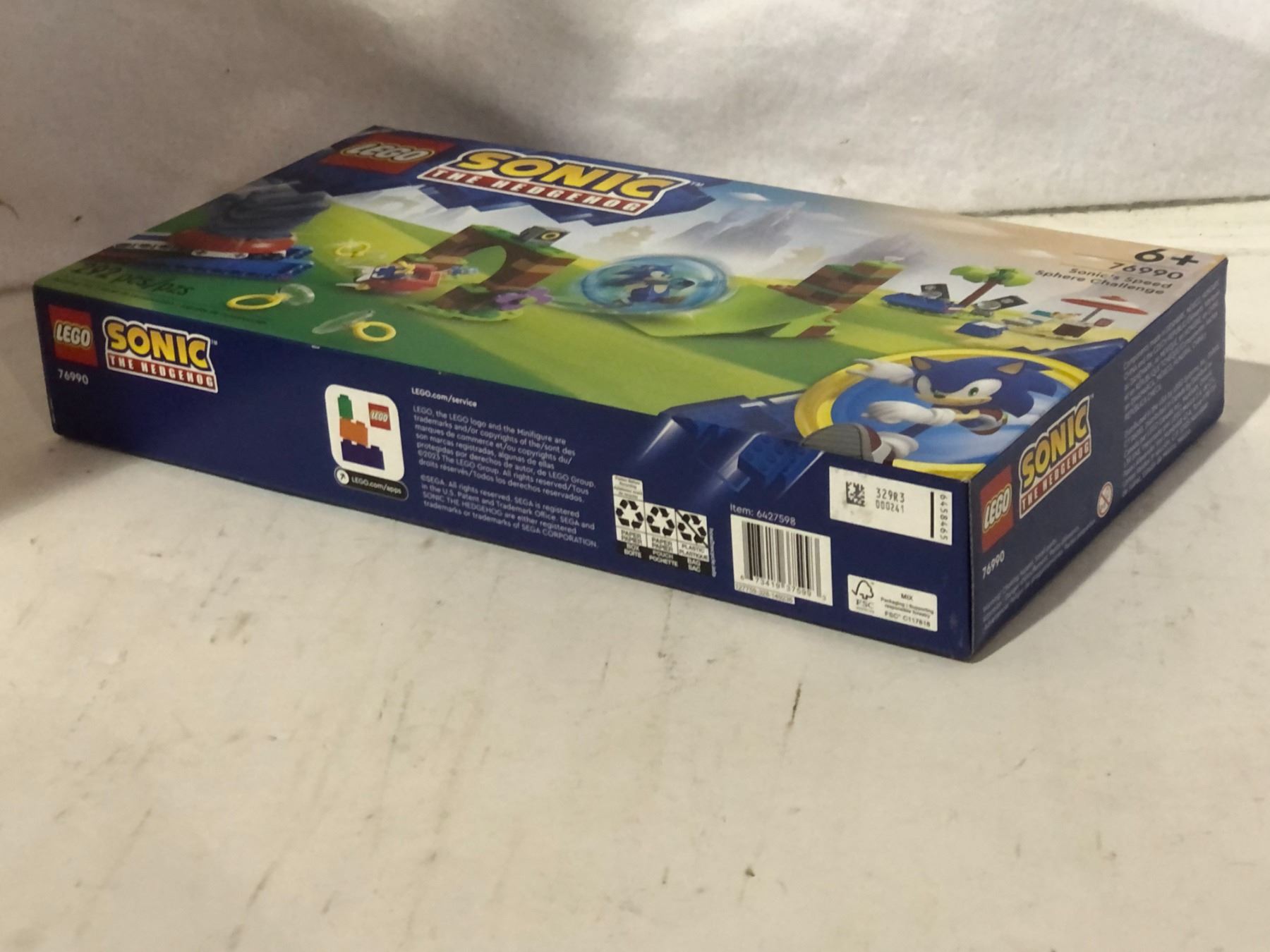 NEW LEGO Sonic The Hedgehog Sonic’s Speed Sphere Challenge 76990 ...