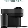 Image 2 : NEW Nespresso Vertuo Pop+ Coffee & Espresso Machine Bundle by De'Longhi - Liquorice Black - model: E