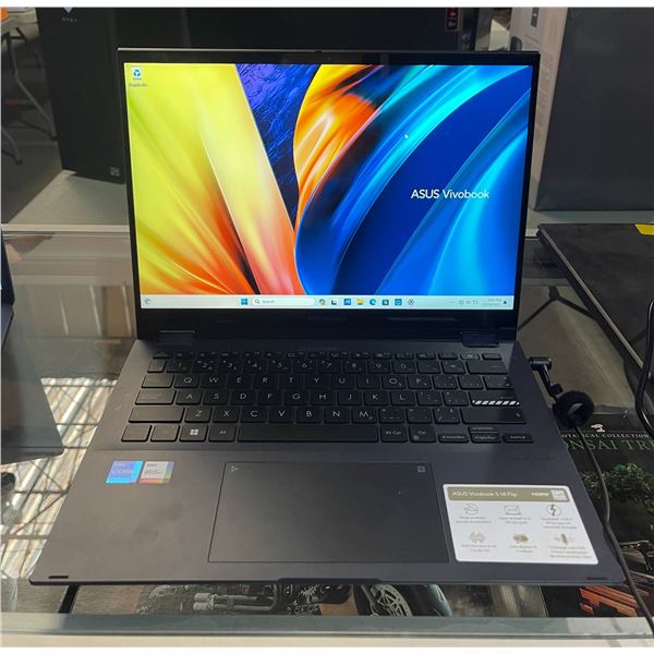 NEW OPEN BOX - ASUS Vivobook S Flip 14" Touchscreen 2-in-1 Laptop- Quiet Blue (Intel Core i7-12700H/