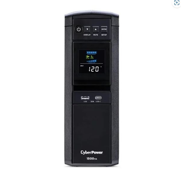 NEW CyberPower 1500VA UPS Battery Backup (LX1500GU3-FC) retail price $260
