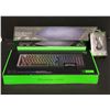 Image 1 : Set of 4 NEW Razer gaming accessories - includes BlackWidow mechanical gaming keyboard / Razer Death