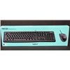 Image 2 : Group of 2 gaming accessories - includes Dasher gaming mouse pad & Logitech MK120 corded keyboard & 