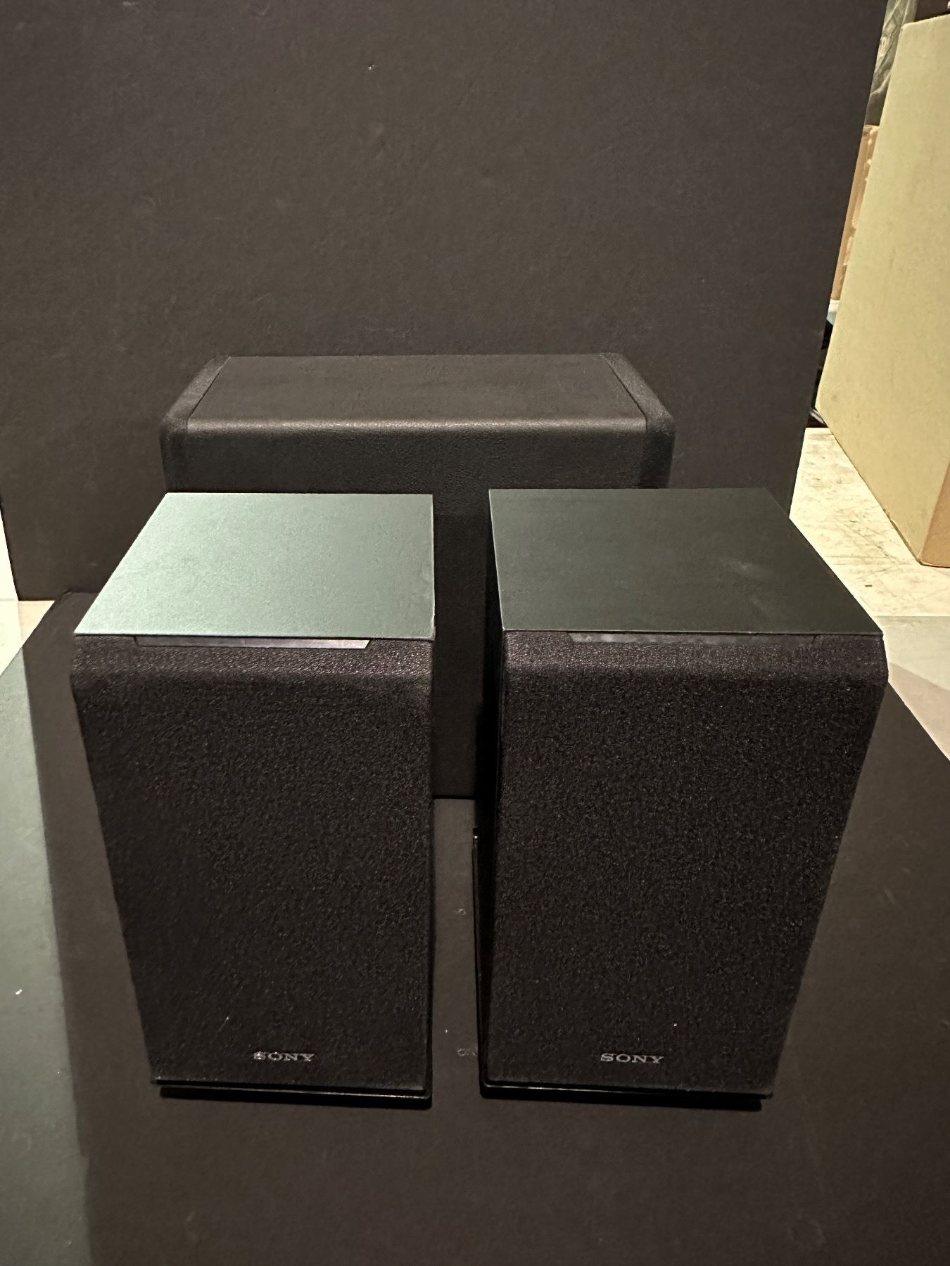 NEW OPEN BOX 3pc Sony audio system - includes SA-SW3 subwoofer w/ set ...
