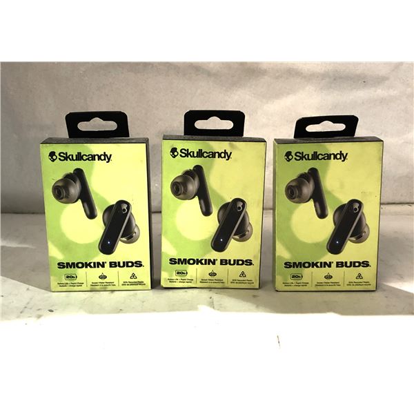 Group of 3 smokin' buds wireless earbuds