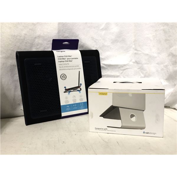 Group of laptop stand & laptop chill mat