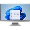 Image 1 : NEW ASUS M3700 27" All-in-One PC - White (AMD Ryzen 5 5625U/1TB HDD/256GB SSD/16GB RAM) Retail