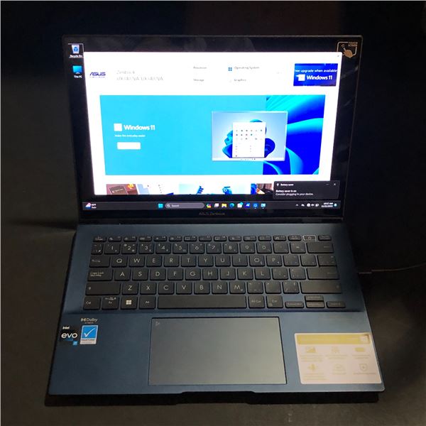 NEW OPEN BOX ASUS ZenBook OLED 14" Touchscreen Laptop - Ponder Blue (Intel Evo i7-1360P/1TB SSD/16G