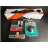 Image 1 : Group of 3 new assorted items - Logitech Triathlon M720 mouse w/ Steelseries QcK heavy cloth gaming