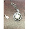 Image 2 : GRA CERTIFIED 2.0 CARAT MOISSANITE VVS D COLORED CENTER SURROUNDED BY HALO OF 34 MOISSANITE INCLUDIN