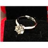 Image 1 : GRA CERTIFIED 2.00 CARAT MOISSANITE VVS D COLORED CENTER WITH 32 CUBIC ZIRCONIUM SET IN 925 STERLING